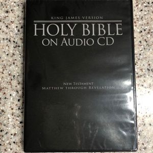 🆕KJ Version the Holy BiBle on Audio CD